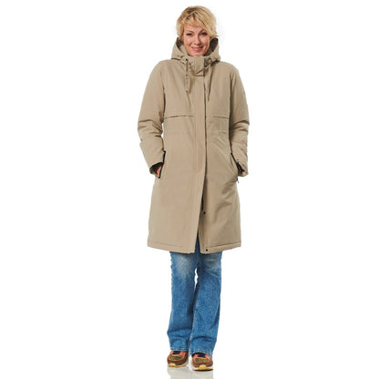 HappyRainyDays-Winterjas-Dames-Windsor-Beige-modeldicht