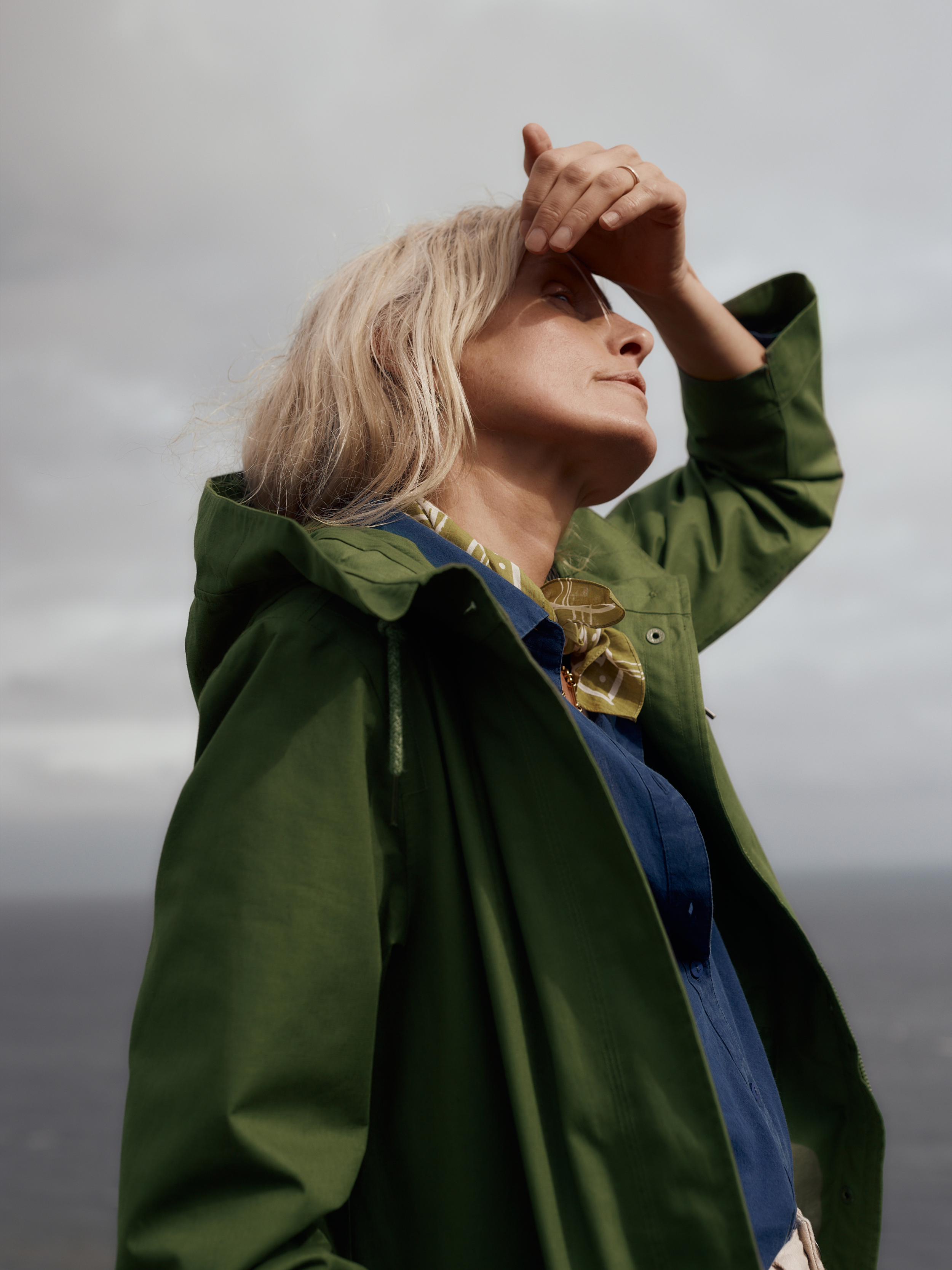 Seasalt Regenjas Dames Seafaring Coat Heath