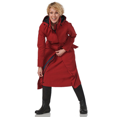 hrd-extralangeregenjas-dames-donkerrood