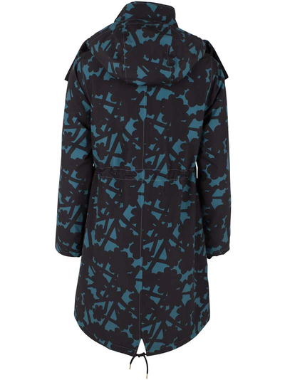 Danefae Regenmantel Damen Daneturell Blumendruck 