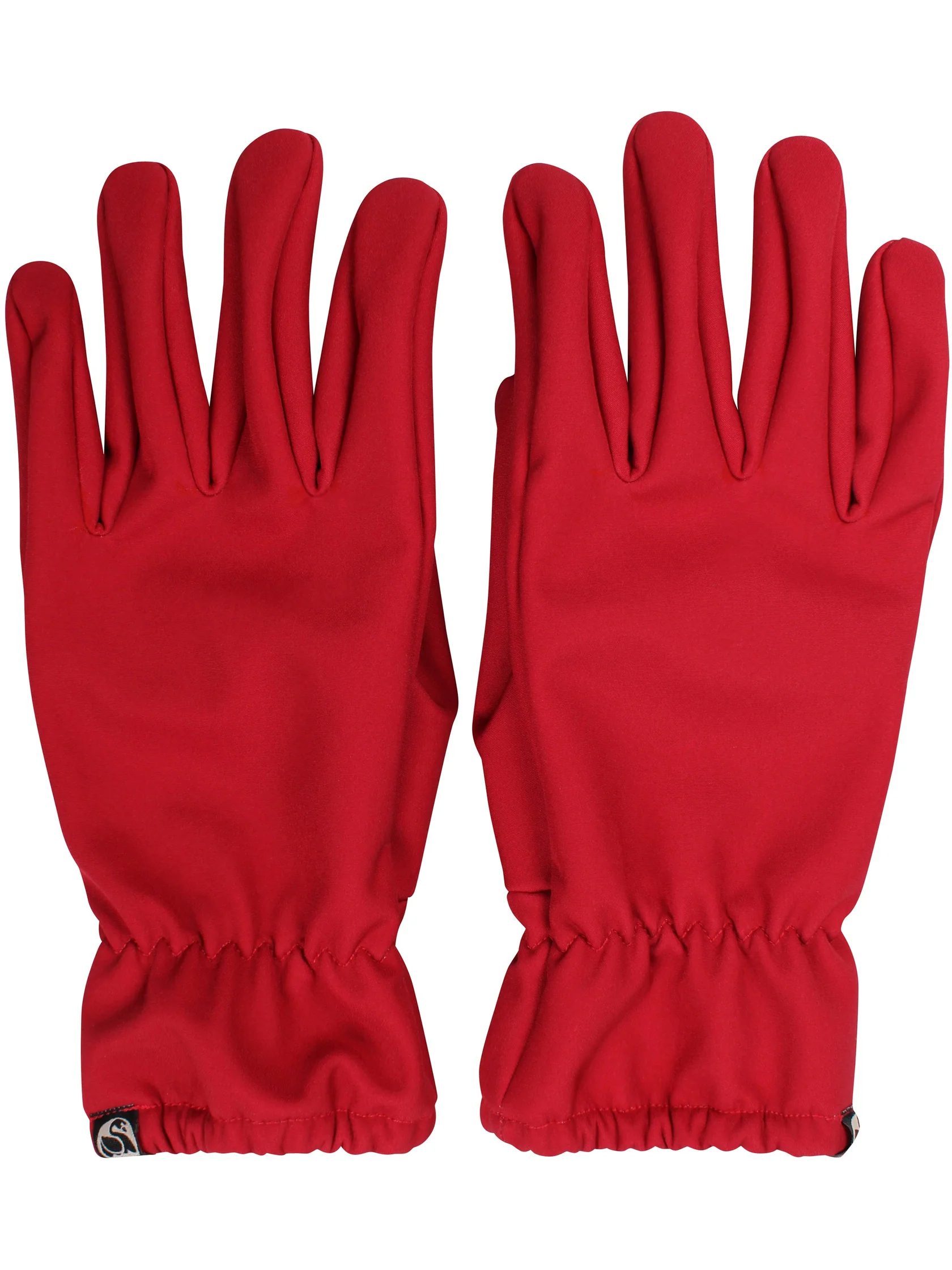 Danefæ Danehold Softshell Handschoenen Dark Red – warme handschoenen