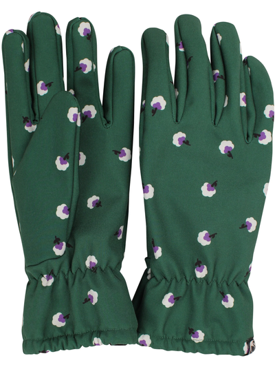 Danefæ Danehold Softshell Handschoenen Dark Pine Lilfluffers – warme handschoenen
