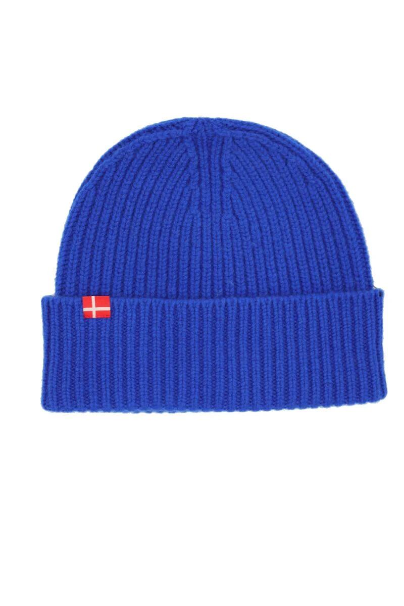 Danefea Danewarm Thoughts Merino Beanie Royal Blue