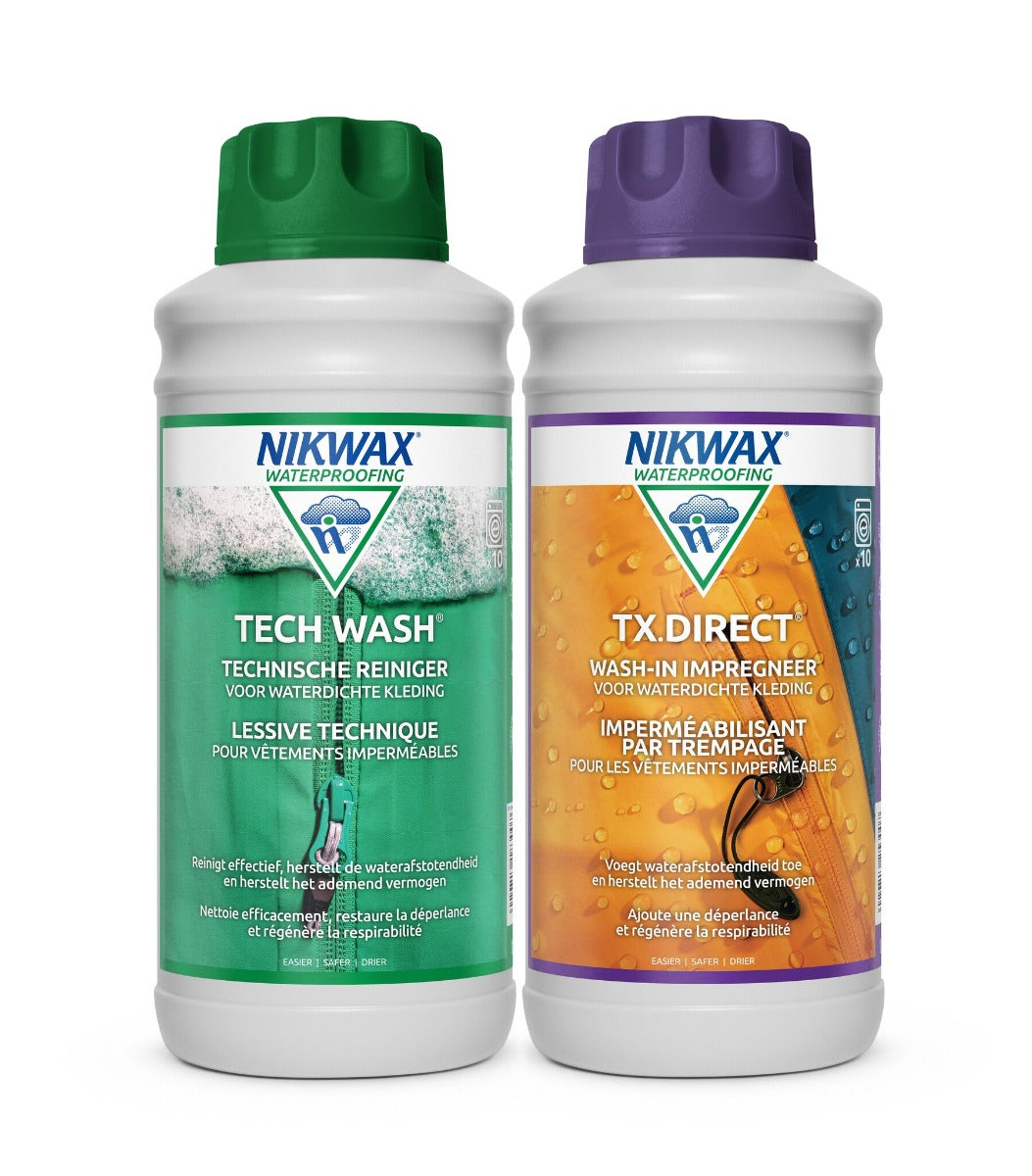 Nikwax washing and impregnating agent 2x 300ml