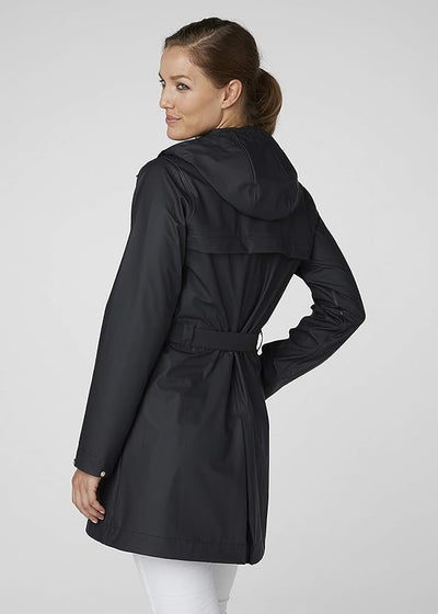 Helly Hansen Regenmantel Damen Kirkwall Schwarz Letzte Größen S