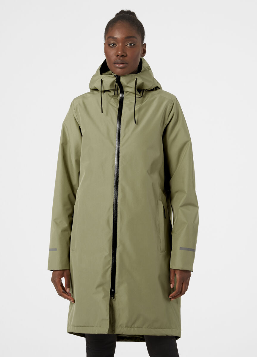 Helly Hansen Raincoat Padded Women W Aspire Sage-S