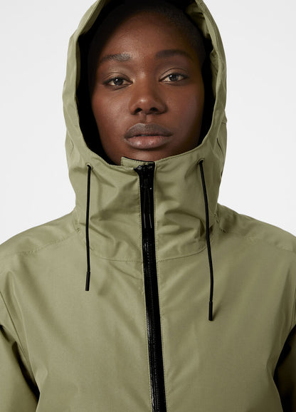 Helly Hansen Regenmantel gepolstert Damen W Aspire Sage letzte Größen XS