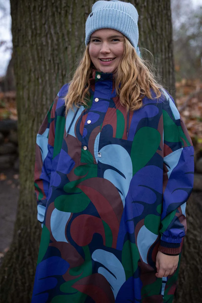 Danedream Drops Poncho Blue Purple Trops
