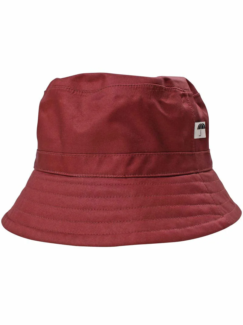 Danefea Bucket Hat Dark Brick
