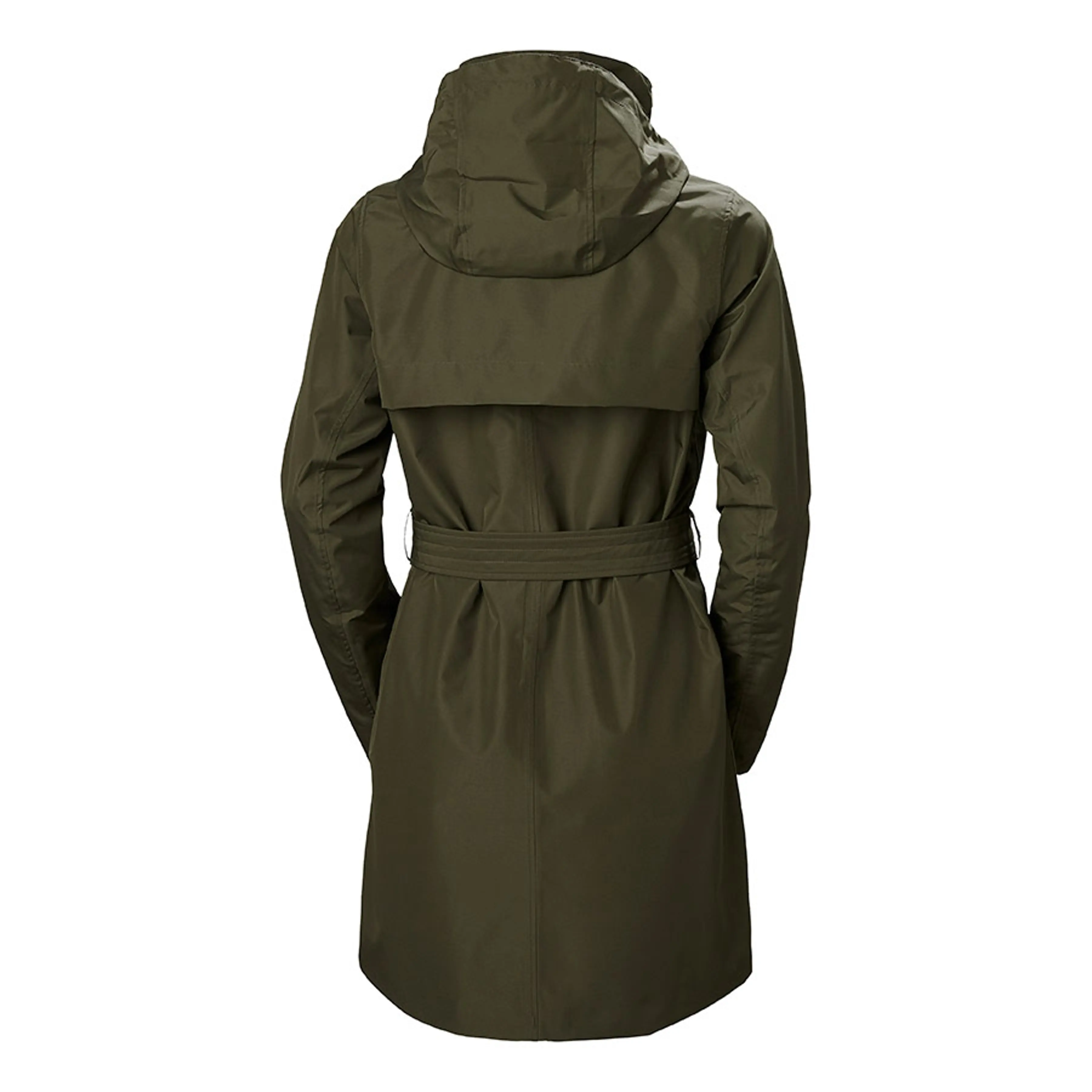 Helly Hansen Trench Coat Padded Ladies Welsey Green-XS