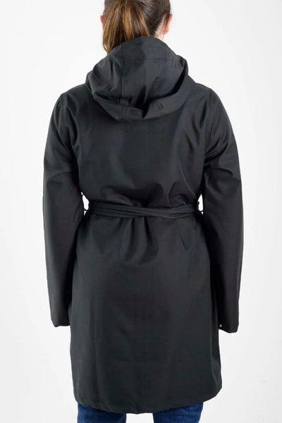 Danefae Regenmantel Damen Danerainlover Schwarz