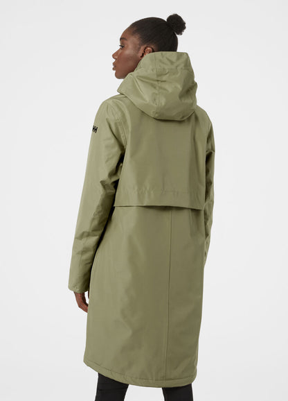 Helly Hansen Raincoat Padded Women W Aspire Sage-S