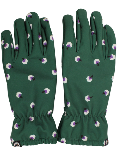 Danefæ Danehold Softshell Handschoenen Dark Pine Lilfluffers – warme handschoenen