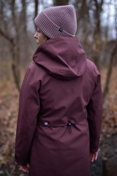 Danefae Premium Regenjas Dames Dogwalker Dark Merlot