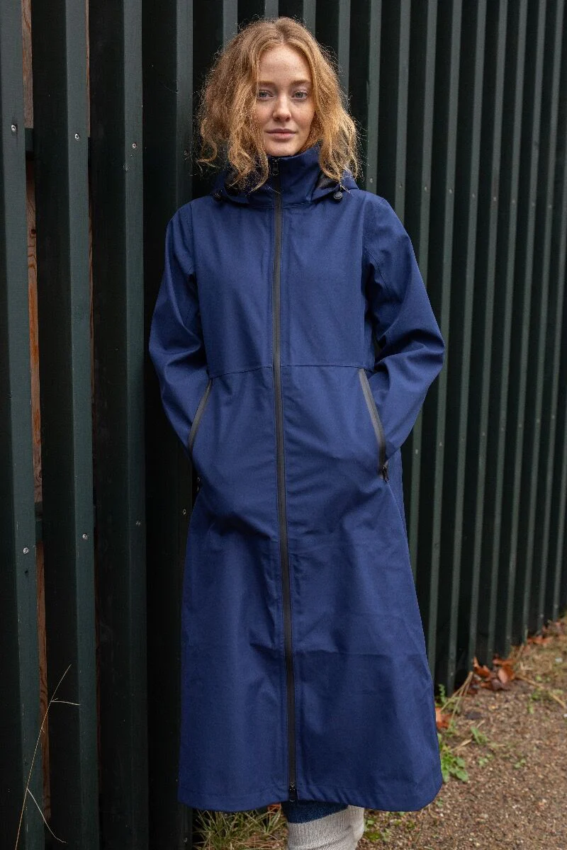 Danefae Premium Raincoat Ladies Dogwalker Navy Blue 