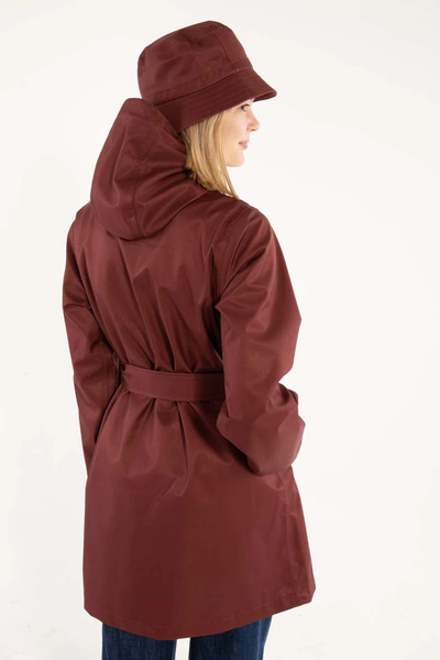 Danefae Regenmantel Damen Danerainlover Dunkel Brick