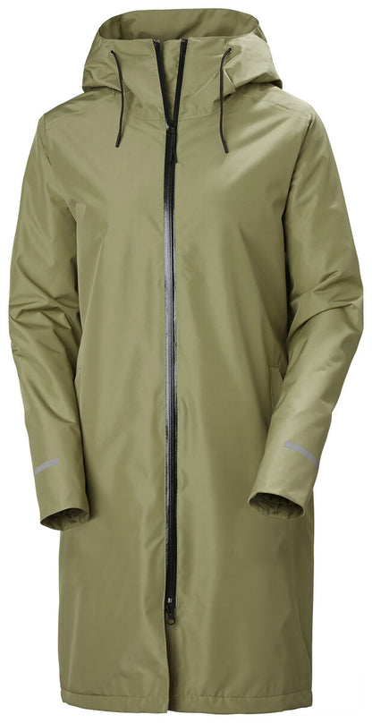 Helly Hansen Raincoat Padded Women W Aspire Sage-S