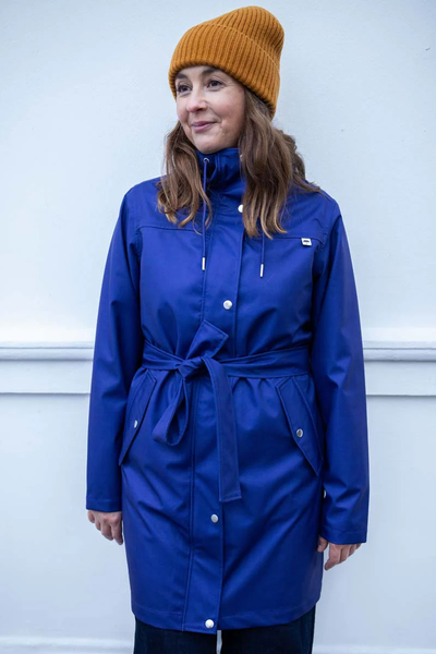 Danefae Regenmantel Damen Danerainlover Blue Purple