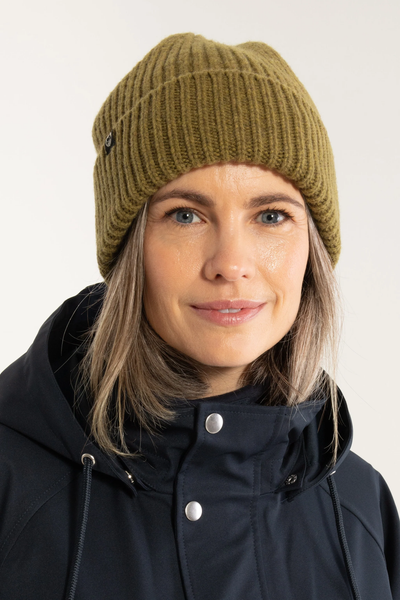 Danefea Danewarm Thoughts Merino Beanie Olive