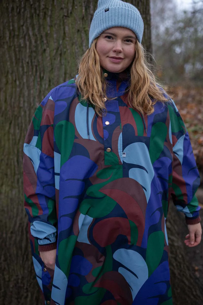 Danedream Drops Poncho Blue Purple Trops