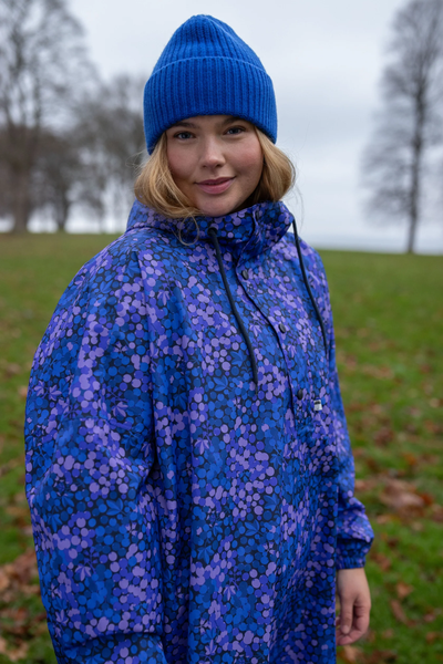 Danedream Drops Poncho  Dark Navy Berrygood