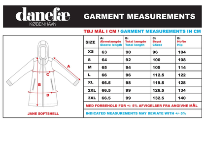 Danefae Softshell Regenjas Danejane Dark Khaki