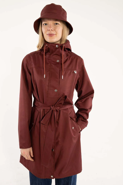 Danefae Regenmantel Damen Danerainlover Dunkel Brick