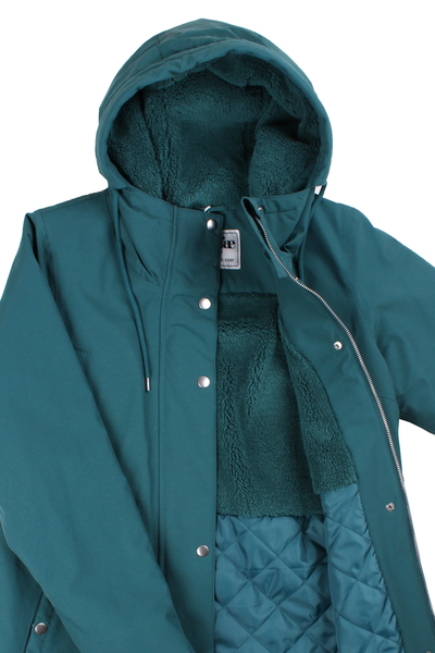 Danefae Winter Regenparka Dames Danenora Dark Slate