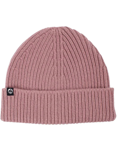 Danefea Danewarm Thoughts Merino Beanie Dunkelrose Beige