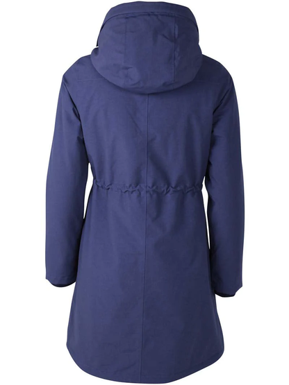 Danefae Winter Regenjas Dames Danenora Grey Marine