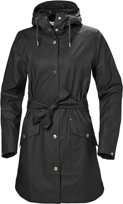 Helly Hansen Regenmantel Damen Kirkwall Schwarz Letzte Größen S