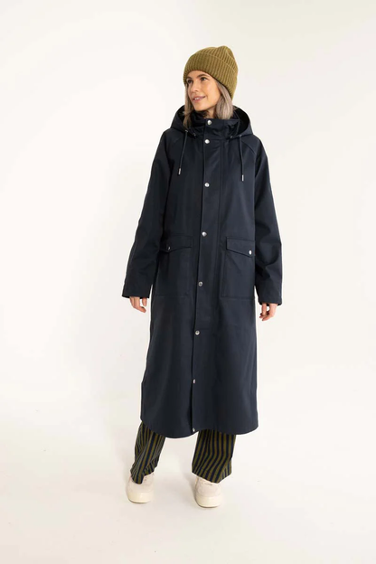 Danefae Regenmantel Damen Danegarden Navy