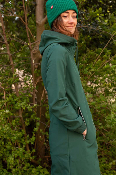 Danefae Softshell Regenjas Danejane Dark Khaki
