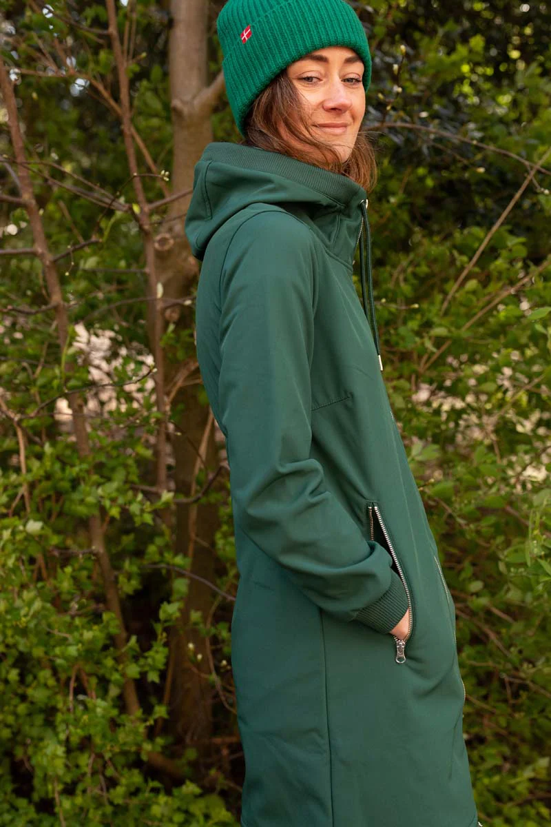 Danefae Softshell Regenjas Danejane Dark Khaki