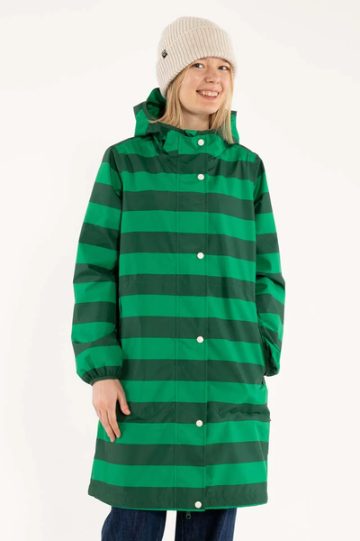 Danefae Edith Regenjas Dames Stripe