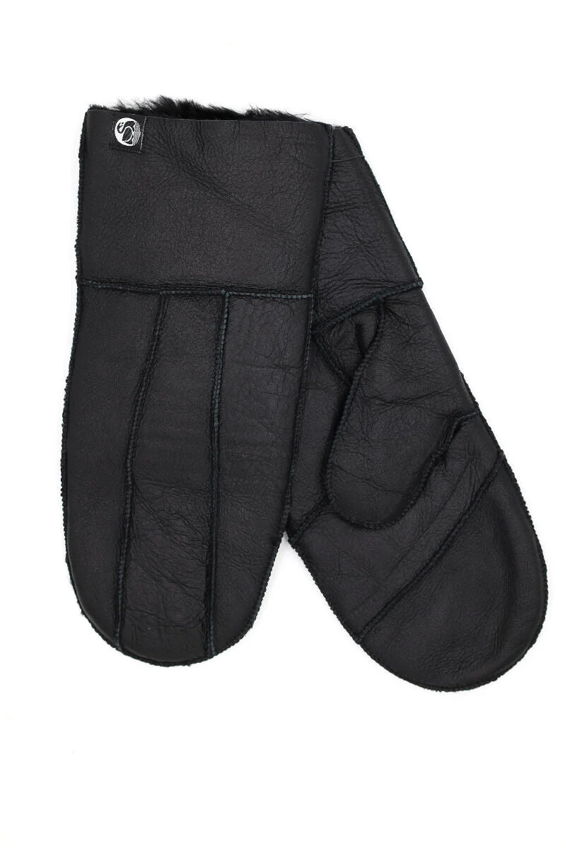 Danefae Sheepskin Napa Gloves Black