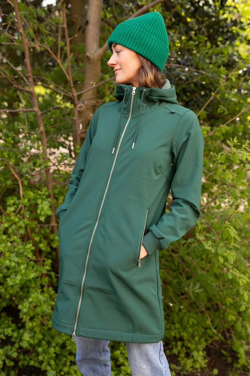 Danefae Softshell Regenjas Danejane Dark Khaki