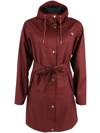 Danefae Regenmantel Damen Danerainlover Dunkel Brick