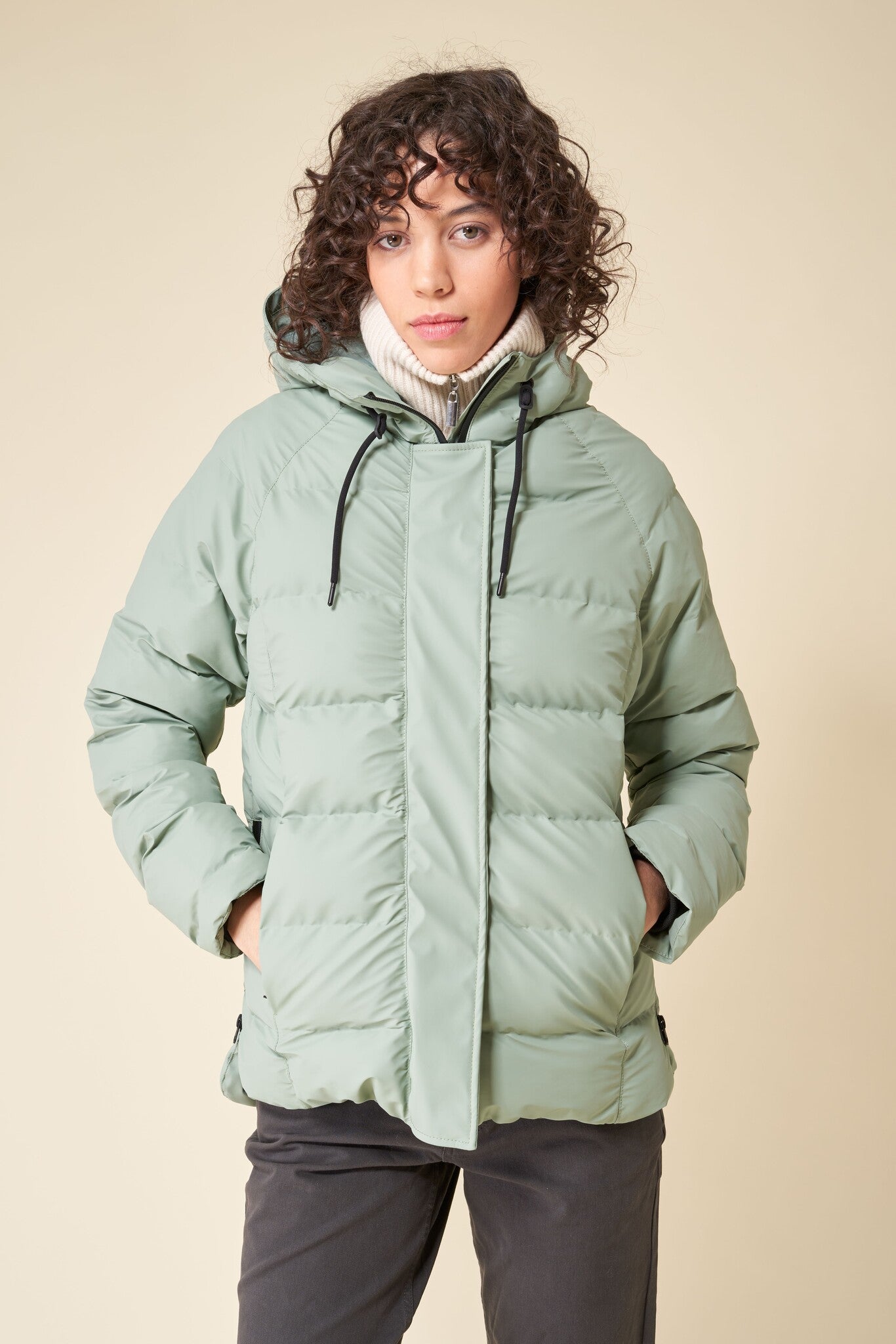 Tanta Damen Puffer Aike Iceberg Green