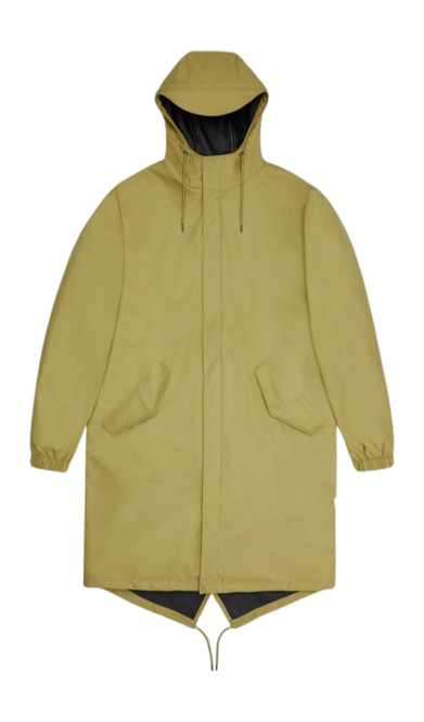 Rains Fishtail Parka Khaki