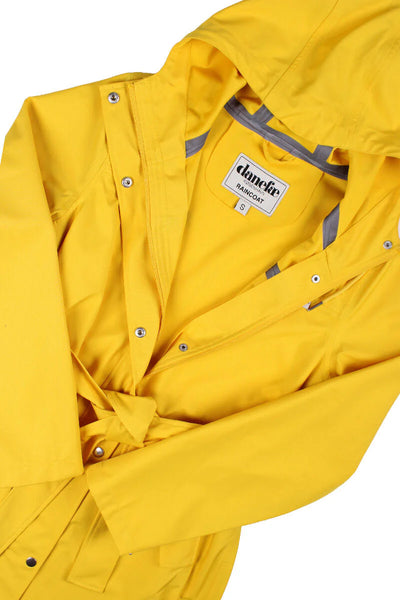 Danefae Regenmantel Damen Danerainlover Dark Yellow