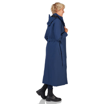 Happy Rainy Days Extra Long Raincoat Montreal Blue 