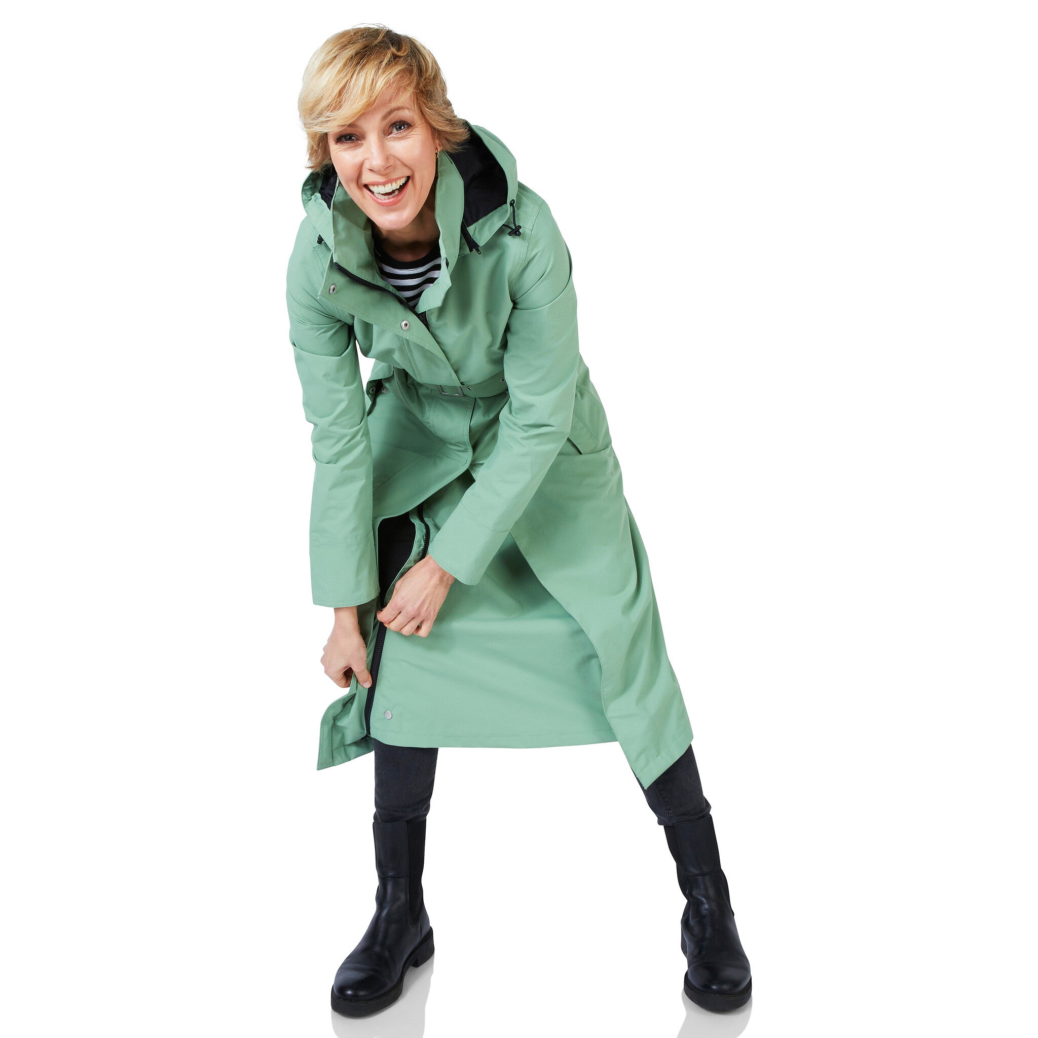 Happy Rainy Days Extra Long Raincoat Montreal Beige 