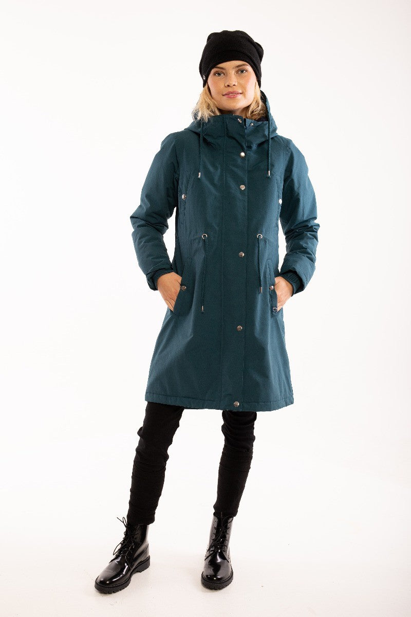 NORA-WINTER PARKA-DARK-blue-Denefae