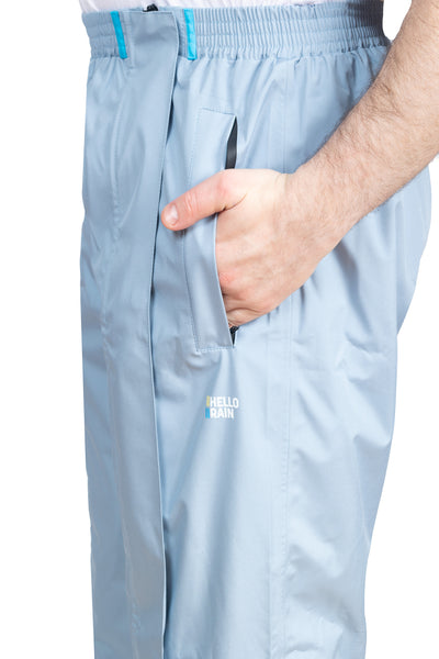 Hello Rain Premium Regenhose – Perlblau