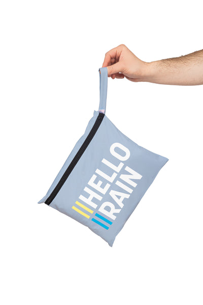 Hello Rain Premium Regenhose – Perlblau