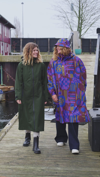 Danedream Drops Poncho Purple Patchland