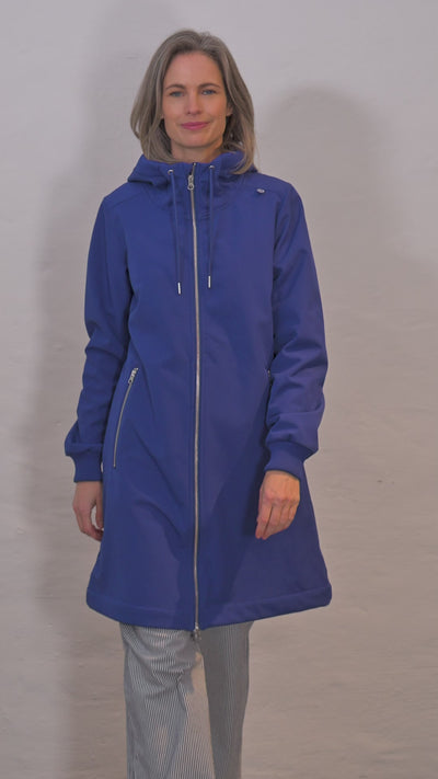 Danefae Softshell Regenjas Danejane Dames Deep Blue