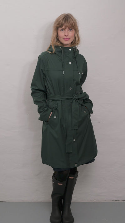 Danefae Regenmantel Damen Danerainlover Deepforest
