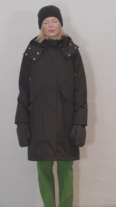 Danefae Danenorth Wind Winterparka Schwarz